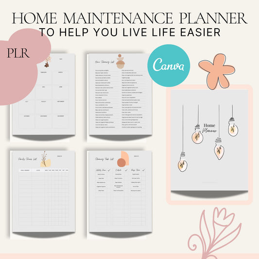 PLR HOME MAINTENANCE PLANNER,
HOME MAINTENANCE CHECKLIST WITH COMMERCIAL RIGHTS,
HOME MAINTENANCE CHECKLIST WITH PLR,
CANVA TEMPLATE HOME MAINTENANCE PLANNER
CHECKLIST PLR CANVA TEMPLATE HOME MAINTENANCE,
CLEANING PLR CANVA TEMPLATE HOME MAINTENANCE,
PLR YEARLY HOME MAINTENANCE,