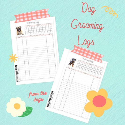 Pet Grooming Log | Pet Health Log