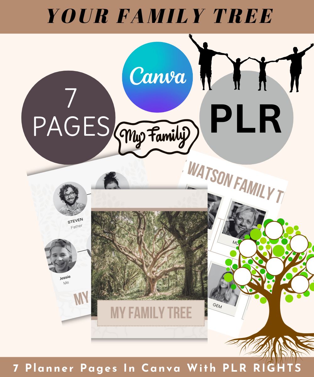 PLR CANVA FAMILY TREE MAKER,
FAMILY TREE MAKER CANVA PLR,
CANVA FAMILY TREE TEMPLATE,