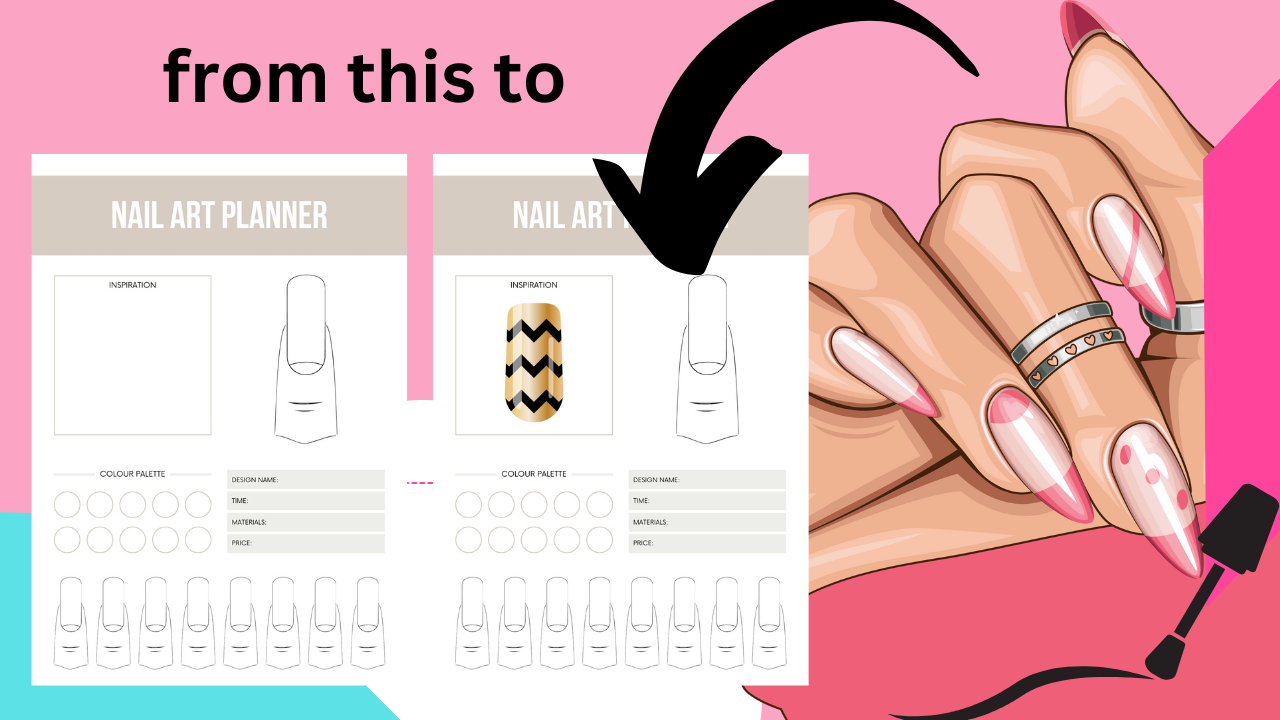 PLR NAIL PLANNER,
NAIL ART PLANNER PLR,
NAIL ART PLANNER COMMERCIAL RIGHTS ONLY $2.00,