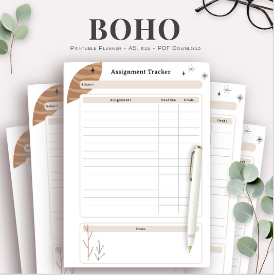 BOHO ASSIGNMENT TRACKER