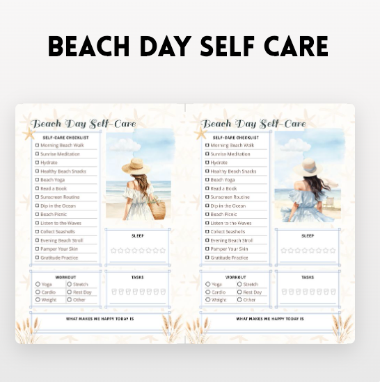 PLR SUMMER PRINTABLE SELF-CARE PRINTABLE,
LOW CONTENT PLR PRINTABLES,