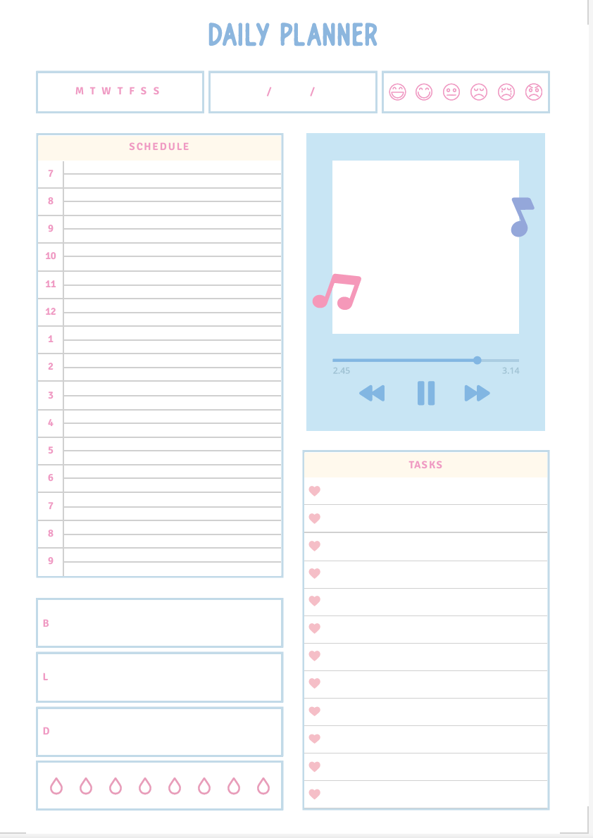 PLR DAILY PLANNER NOTEPAD SIZE, NOTEPAD PLR DAILY PLANNER