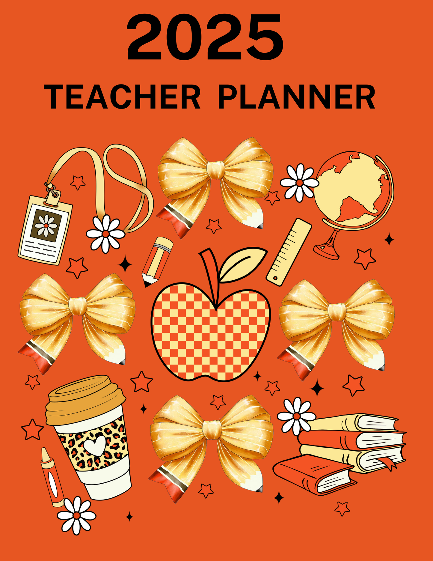 2025 Teacher Planner Editable Canva Template PLR,
Classroom Management Planner,