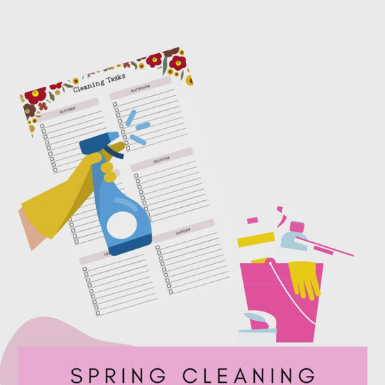 spring cleaing printable plr