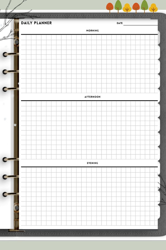 PLR Undated Daily Planner | PLR Undated Daily Planner | Undated Planner PLR