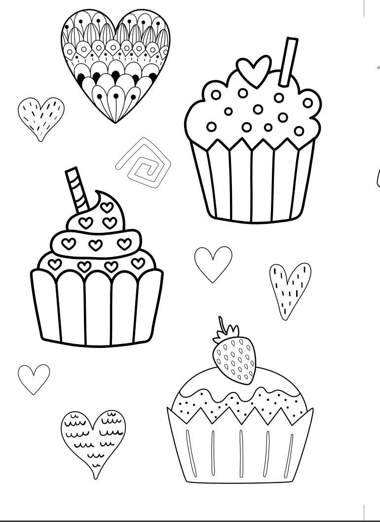 PLR Coloring Book Food | PLR Coloring Books | Commercial Use PLR Coloring Books