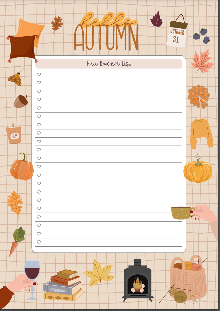 PLR FALL PRINTABLE | PLR PUMPKIN PRINTABLES