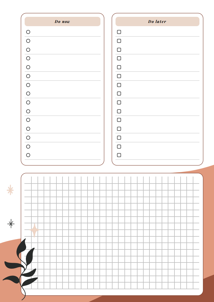 PLR Daily Planner Printable PDF | PLR Cute Daily Planner PDF, PLR Daily Planner