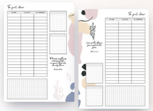 PLR Planners With To Do Lists | Planners With To Do Lists